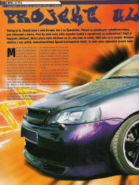 Opel Astra sport projekt ultraviolet