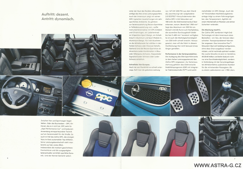 Opel Zafira OPC katalog 4