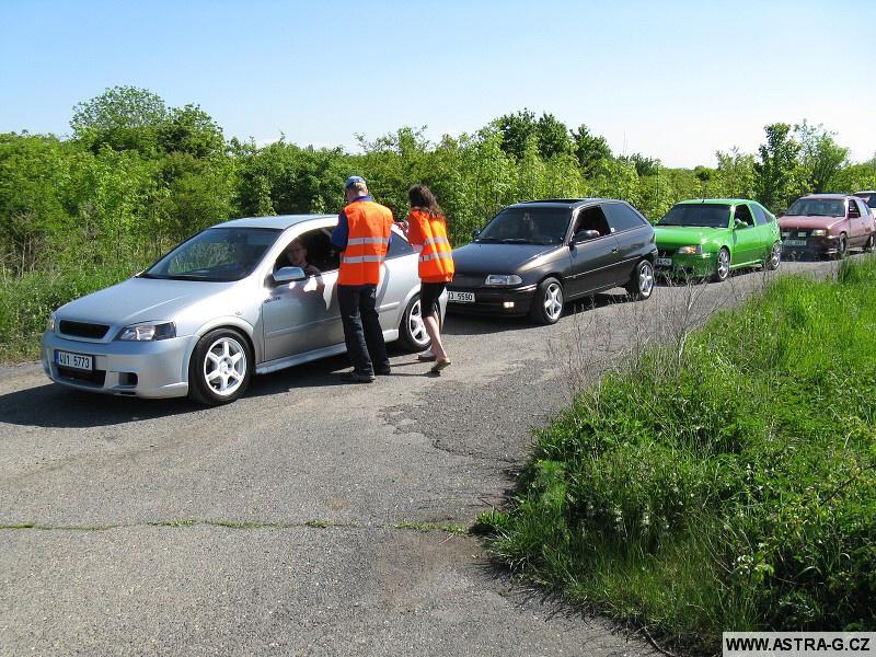 XIII.Opel Astra sraz - letiště Střemy u Mělníka 10.5.2008