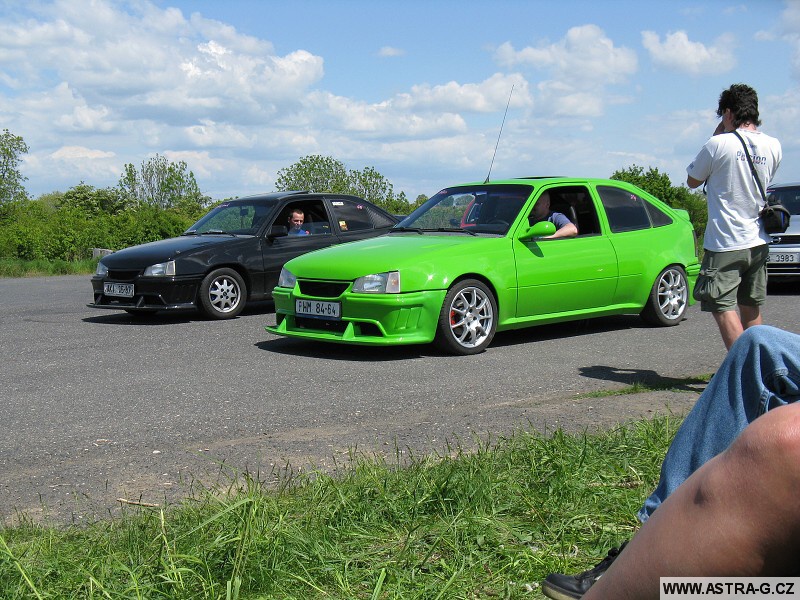 XIII.Opel Astra sraz - letiště Střemy u Mělníka 10.5.2008