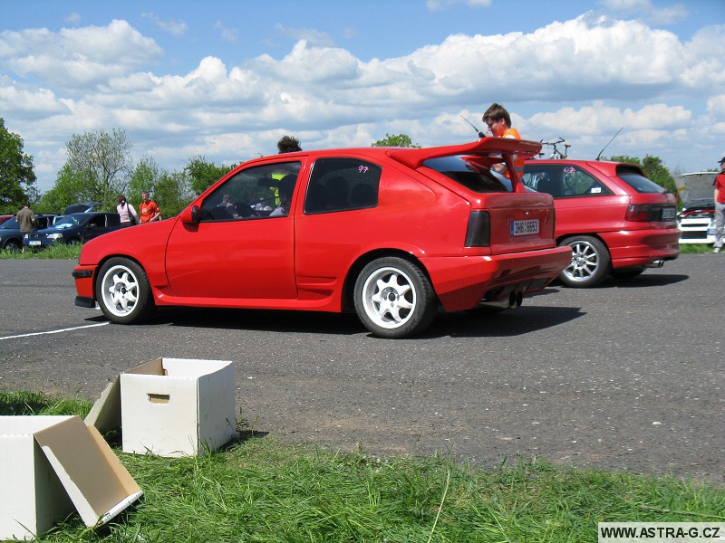 XIII.Opel Astra sraz - letiště Střemy u Mělníka 10.5.2008
